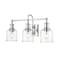 Z-Lite Bryant 3 Light Vanity, Chrome And Clear Seedy 734-3V-CH - alternate 3